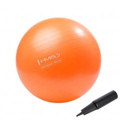 Gymnastický míč YB02 HMS, 55 cm, oranžový